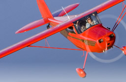 red plane