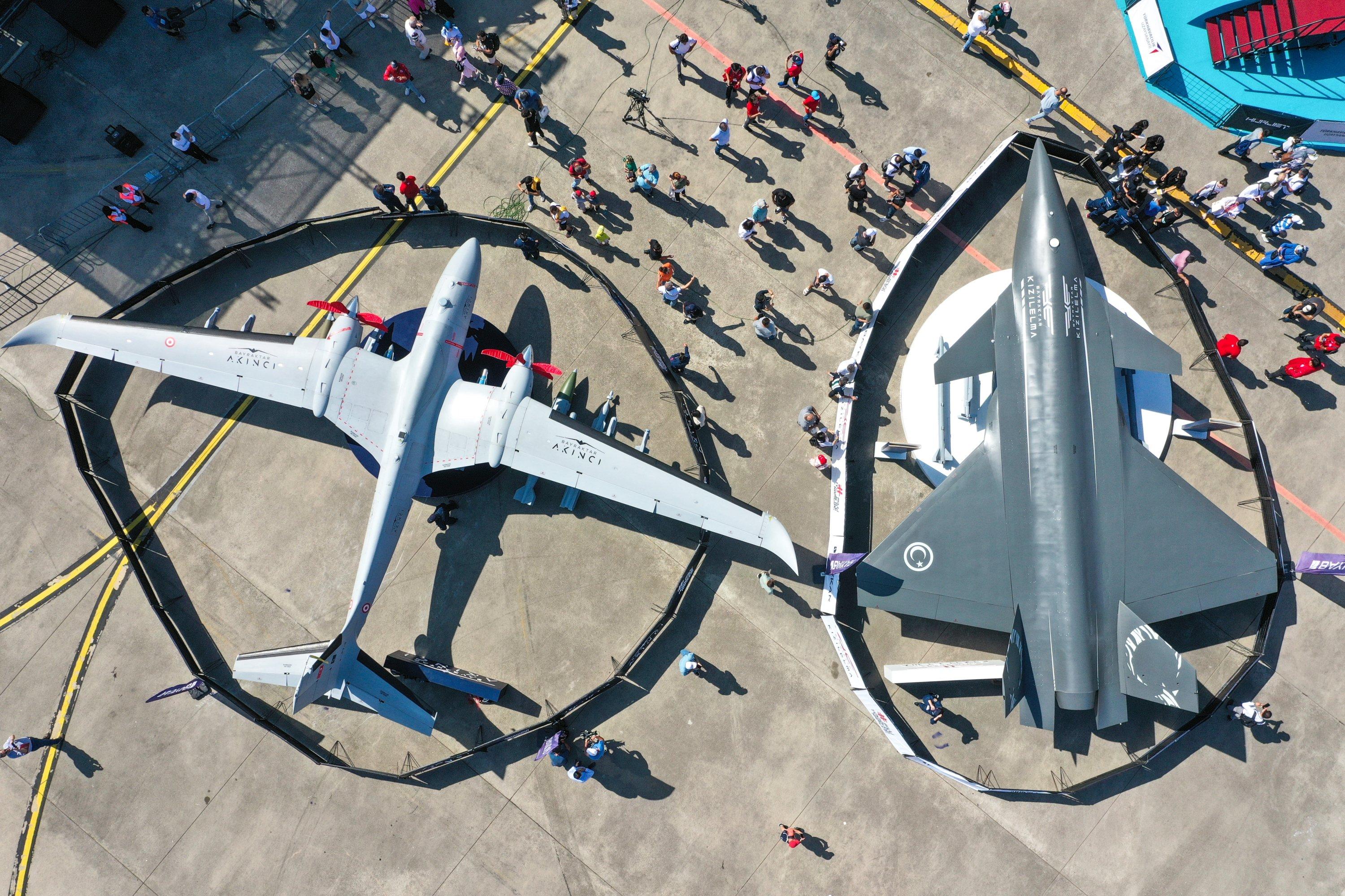 Enthusiasts flock to Türkiye's biggest aerospace, tech event ...